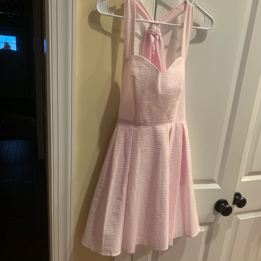 Lauren James Livingston Seersucker dress